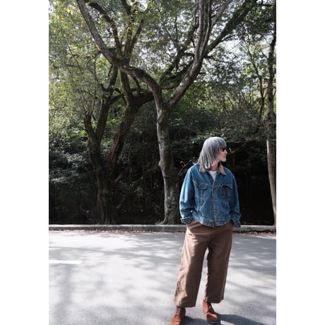 P-042 L-BRN【Willow pants】