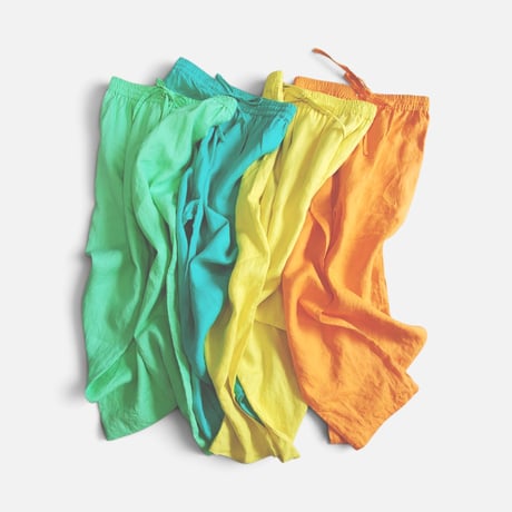SALE　40％OFF　リネンカラーパンツ