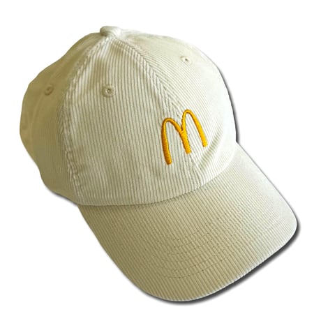 McDonald's　Corduroy Arches Cap　マクドナルド　コーデュロイキャップ