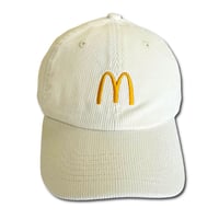 McDonald's　Corduroy Arches Cap　マクドナルド　コーデュロイキャップ