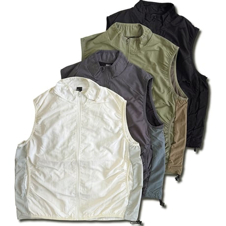 Beimar 別注 Nylon Light Weight Packable Vest 　ビーマー　ナイロン パッカブル ベスト