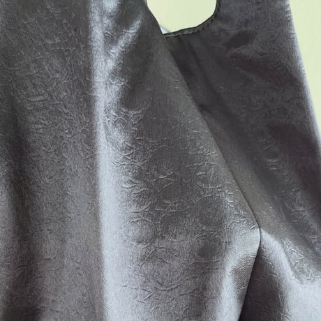 Pli Bag フランス製ヴィンテージバッグ（GREY - French Vintage Jacquard） | SANDÉMEREEN