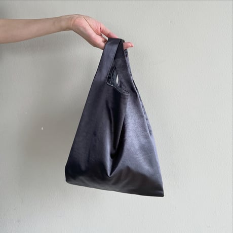Pli Bag フランス製ヴィンテージバッグ（GREY - French Vintage Jacquard） | SANDÉMEREEN