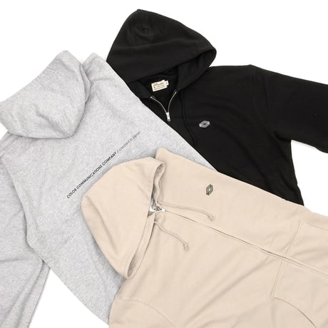 【ご予約受付中】11月上旬発売予定・HOOD / 3C DIAMONDS EMB LETTER ZIP