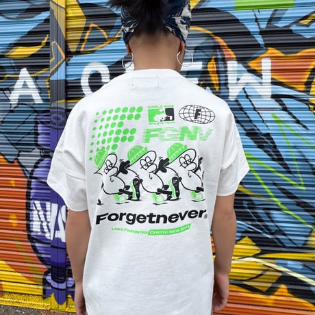 【KIDS】3ON FNBOY T-SHIRTS(WHITE)ムラサキスポーツ別注