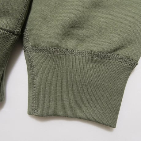 STRAIGHT LOGO HOODIE  (OLIVE)