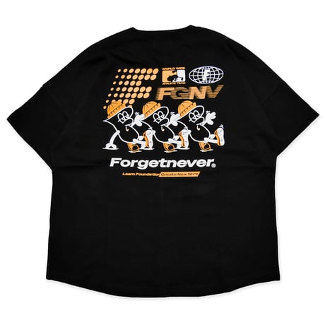 【KIDS】3ON FNBOY T-SHIRTS(BLACK)ムラサキスポーツ別注