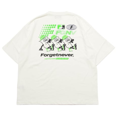 3ON FNBOY T-SHIRTS(WHITE)ムラサキスポーツ別注