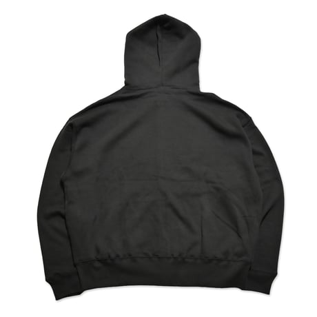 FLASH LOGO ZIP UP HOODIE(BLACK)