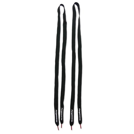 LOGO FAT SHOELACE(BLACK)