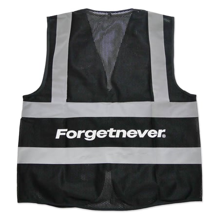 REFLECTIVE MESH VEST(BLACK)
