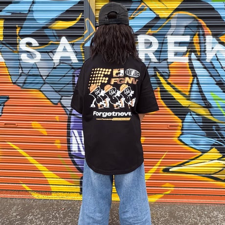 【KIDS】3ON FNBOY T-SHIRTS(BLACK)ムラサキスポーツ別注