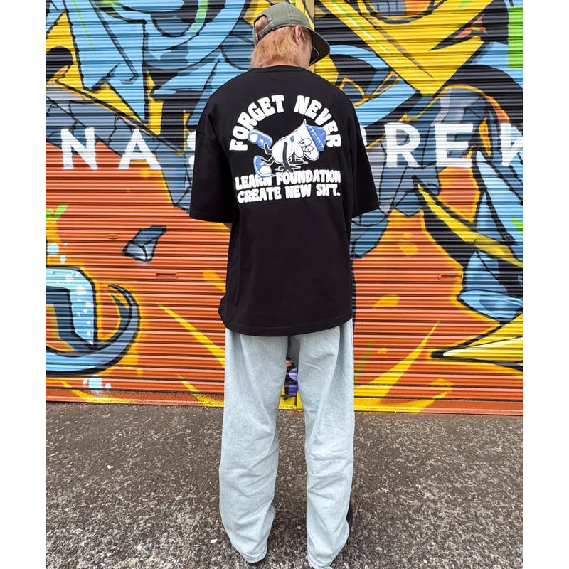 BIG FNBOY T-SHIRTS(BLACK)ムラサキスポーツ別注 | FORGET NE
