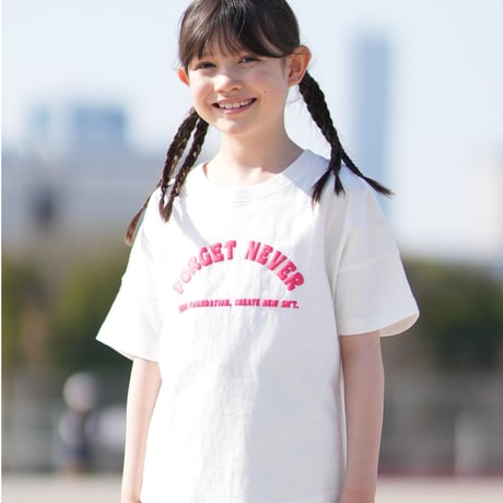 【KIDS】BIG FNBOY T-SHIRTS(WHITE)ムラサキスポーツ別注