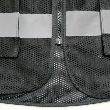 REFLECTIVE MESH VEST(BLACK)