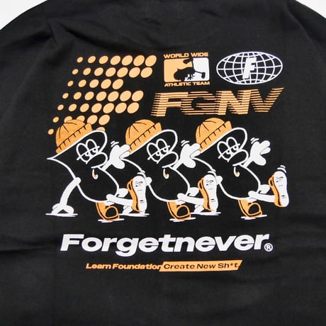 【KIDS】3ON FNBOY T-SHIRTS(BLACK)ムラサキスポーツ別注