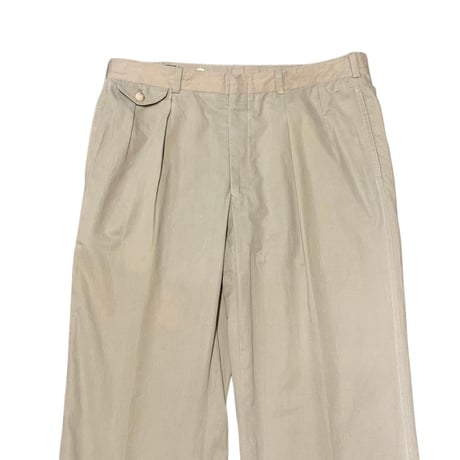 90s Polo Ralph Lauren Two Tuck Cotton Slacks