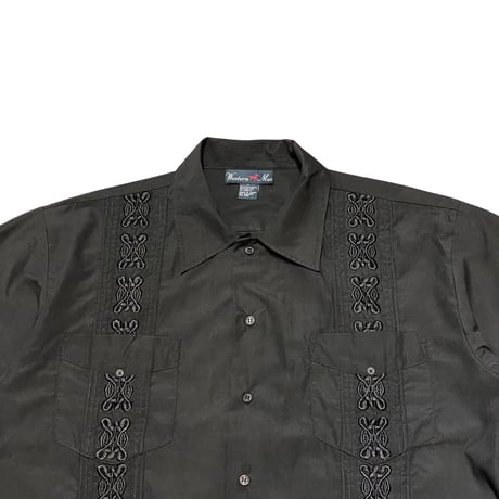 90s~ Western Max Guayabera Shirt
