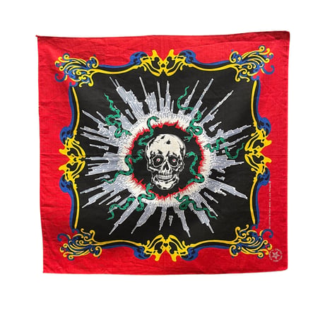 80s Skull & Snake Bandana #206