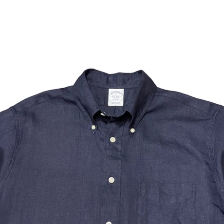00s Brooks Brothers Linen B.D Shirt