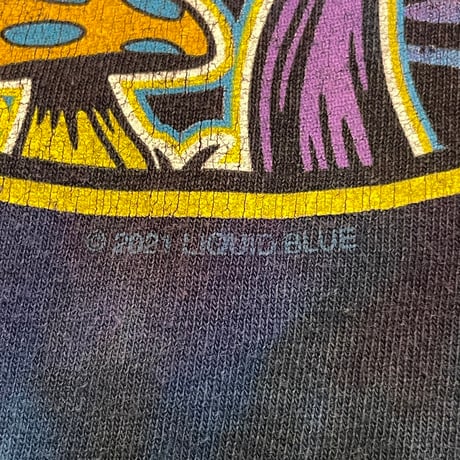 ‘21 Liquid Blue Cheshire Cat Tie Dye T-Shirt