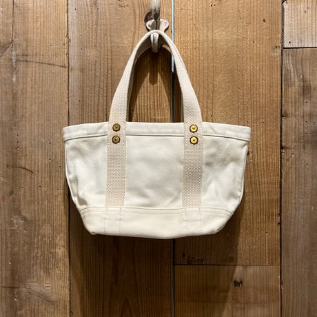 Polo Ralph Lauren Canvas New Orleans Polo Bear Mini Tote