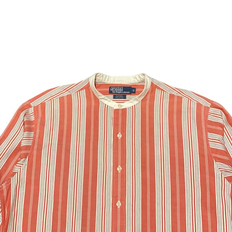 90s- Polo Ralph Lauren Striped Cotton Shirt