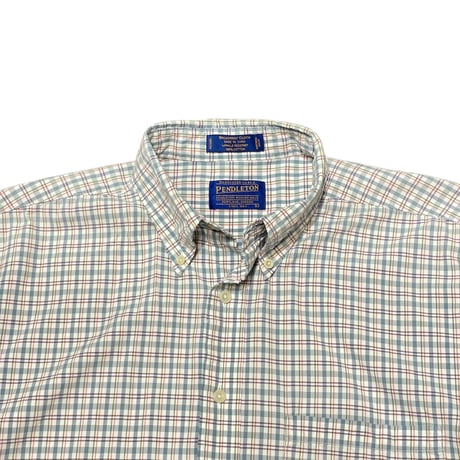 00s Pendleton Cotton B.D Shirt