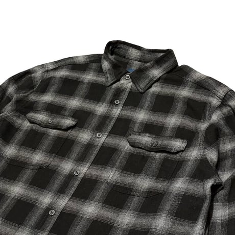 00s- GEORGE Cotton/Rayon Flannel Shirt