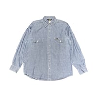 90s- OSH KOSH Cotton Chambray Work Shirt