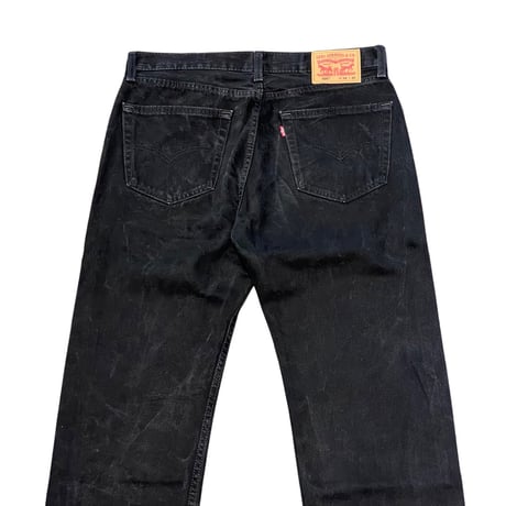00s- Levi's 505 Black Denim Pants