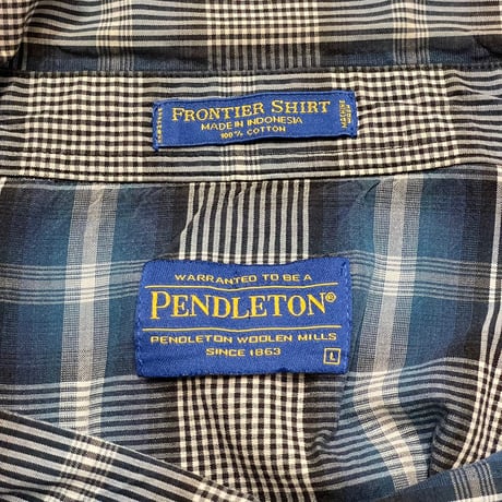 PENDLETON Cotton Western Shirt