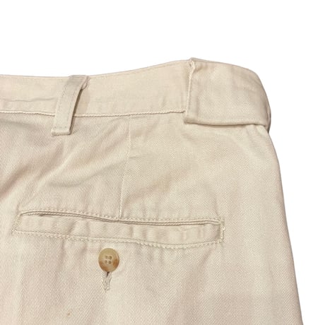 80s- Polo Ralph Lauren Two Tuck Chino Pants W36