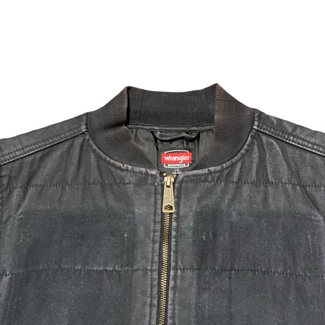 00s- Wrangler Quilting Duck Work Vest Size L
