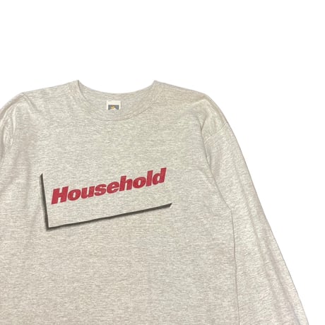 90s- COTTON DELUXE Print L/S T-Shirt