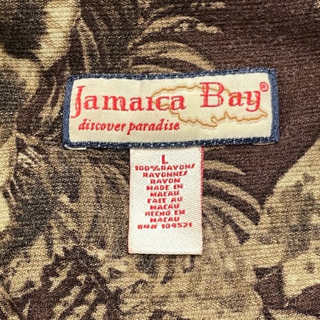 Jamaica Bay Rayon Aloha Shirt
