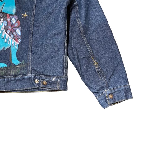 90s Levi’s 70608 Sherpa Lined Denim Jacket