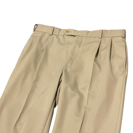 00s- Brooks Brothers Two Tuck Wool Slacks