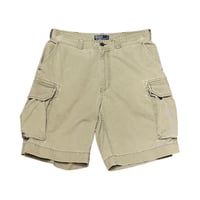 90s- Polo Ralph Lauren Cotton Cargo Shorts
