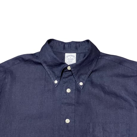 00s Brooks Brothers Linen B.D Shirt