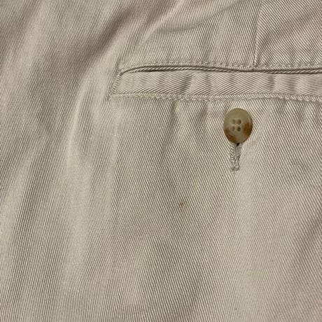 80s- Polo Ralph Lauren Two Tuck Chino Pants W36