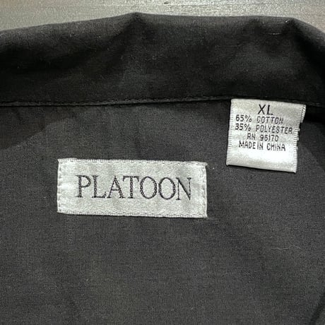 90s~ PLATOON Guayabera Shirt