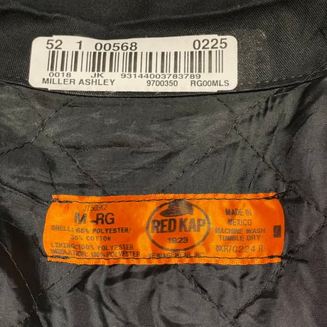 00s- RED KAP Solid Work Jacket
