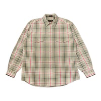 90s Eddie Bauer  Elkhorn Twill Plaid Shirt