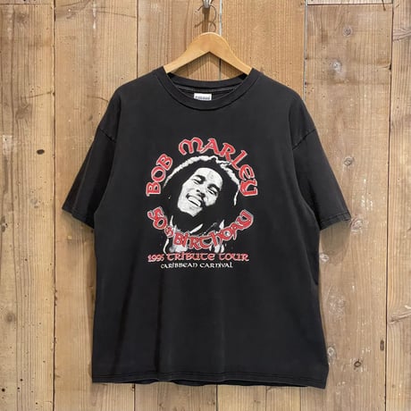 90s GILDAN Bob Marley "1 995 TRIBUTE TOUR - CARIBBEAN CARNIVAL" T-Shirt