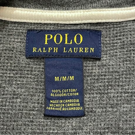 00s- Polo Ralph Lauren Cotton Waffle Shirt