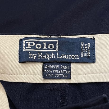 90s- Polo Ralph Lauren “ANDREW” Peach Skin Pants