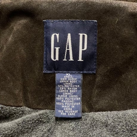 00s- GAP Suede Jacket