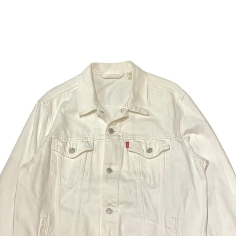 00s- Levi's White Denim Jacket
