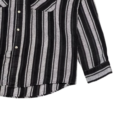 90s Northwest Territory Striped Acryl Shirt